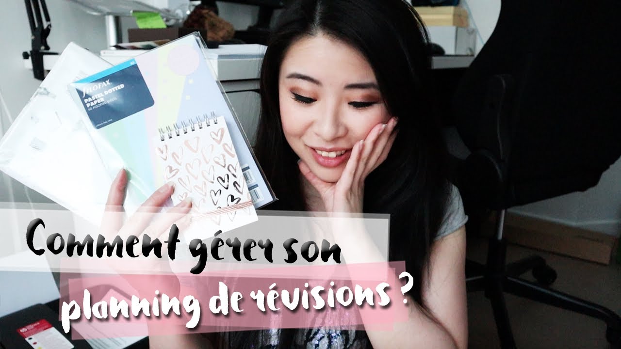 Conseils de révision : Gérer son planning de révisions ! • Routine de révisions | LILIENETWORK