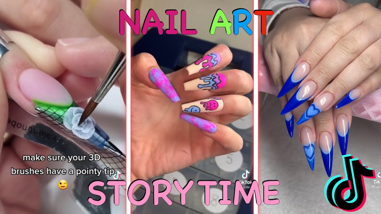 1. "My Nail Art Storytime on TikTok" 
2. "TikTok Nail Art Storytime Compilation" 
3. "Nail Art Storytime TikTok Trends" 
4. "TikTok Nail Art Storytime Tutorial" 
5. "Nail Art Storytime TikTok Challenges" 
6. "TikTok Nail Art Storytime Fails" 
7. "Nail Art Storytime TikTok Hacks" 
8. "TikTok Nail Art Storytime Vlogs" 
9. "Nail Art Storytime TikTok Tips and Tricks" 
10. "TikTok Nail Art Storytime Inspiration" - wide 2