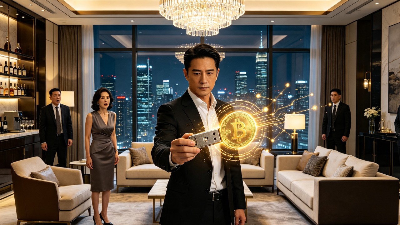 A man forced into divorce and fallen to the bottom of society unexpectedly discovers an old USB flash drive worth 2 billion bitcoins, exposing his wife's years of deception.