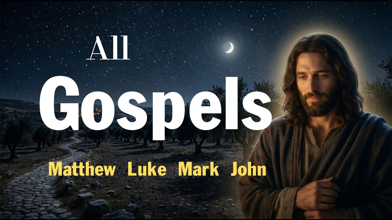 Fall Asleep to the Life of Jesus | All Four Gospels | Matthew, Luke ...