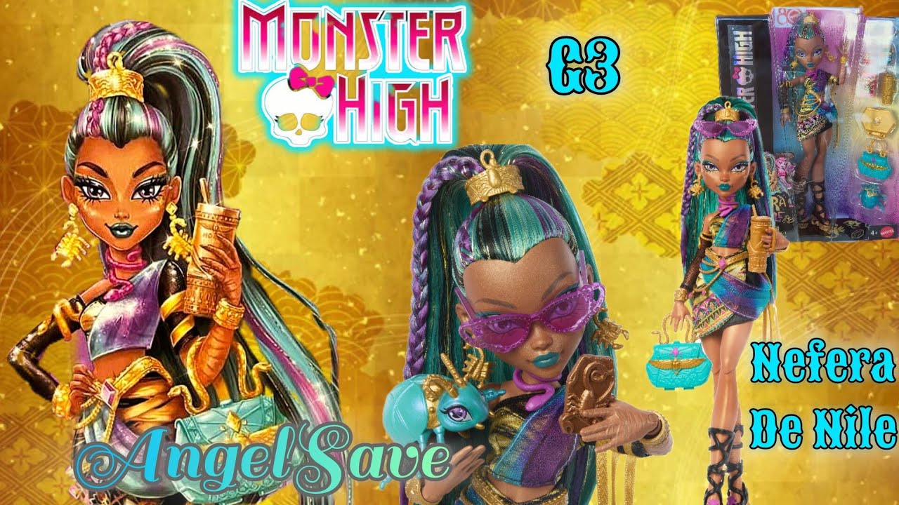 Nefera de Nile G3 Monster High Revisión en Español 