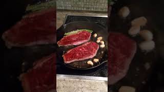 Flipped Crispy Australian Wagyu Striploin Steak