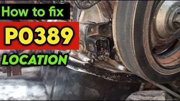 P0389 | P0389 Crankshaft Position Sensor B Circuit Intermittent | code p0389 | p0389 obd2