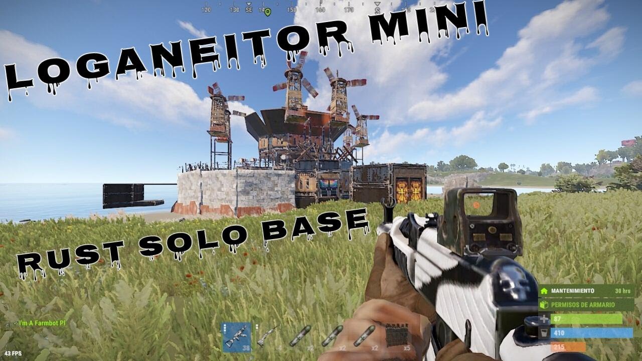 Loganeitor Mini, Rust Solo Player BASE - YouTube