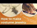 How to Make Costume Jewelry - Great for Halloween!