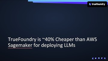 Reduce infra costs for ML models / LLMs with TrueFoundry