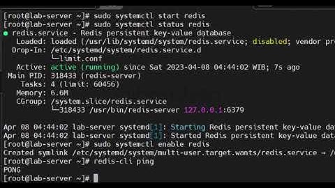 install redis centos 8