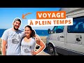 Leurope en couple en fourgon amnag  voyage  plein temps 