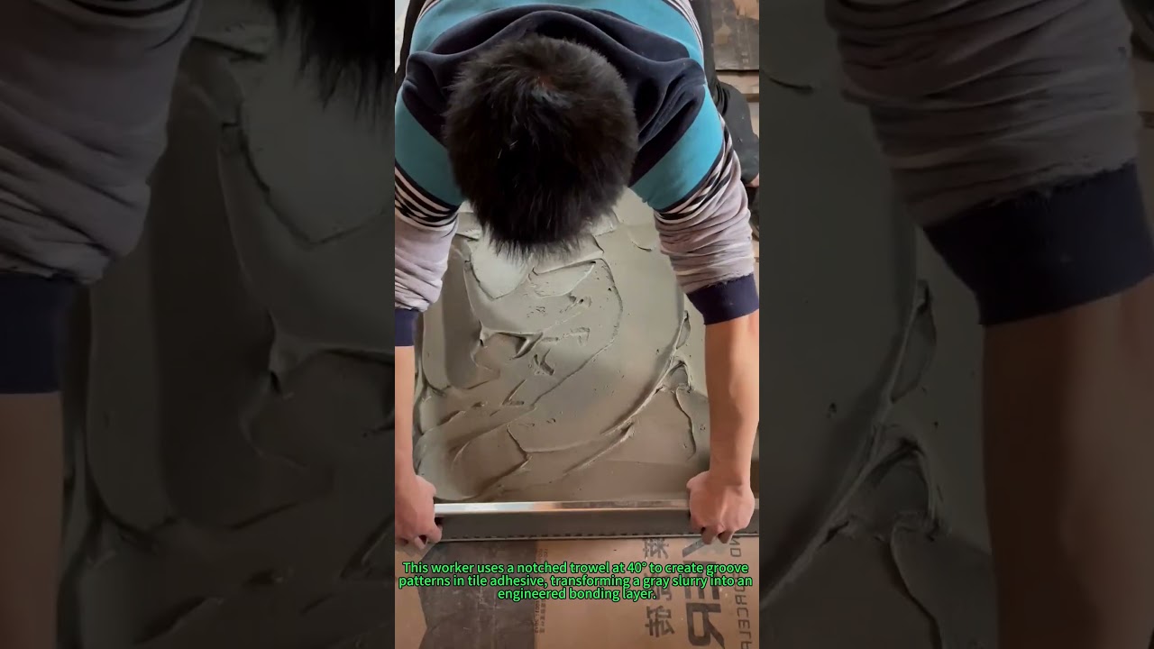 Tile Adhesive Combing: 50% Stronger Bond with Trowel Secrets!