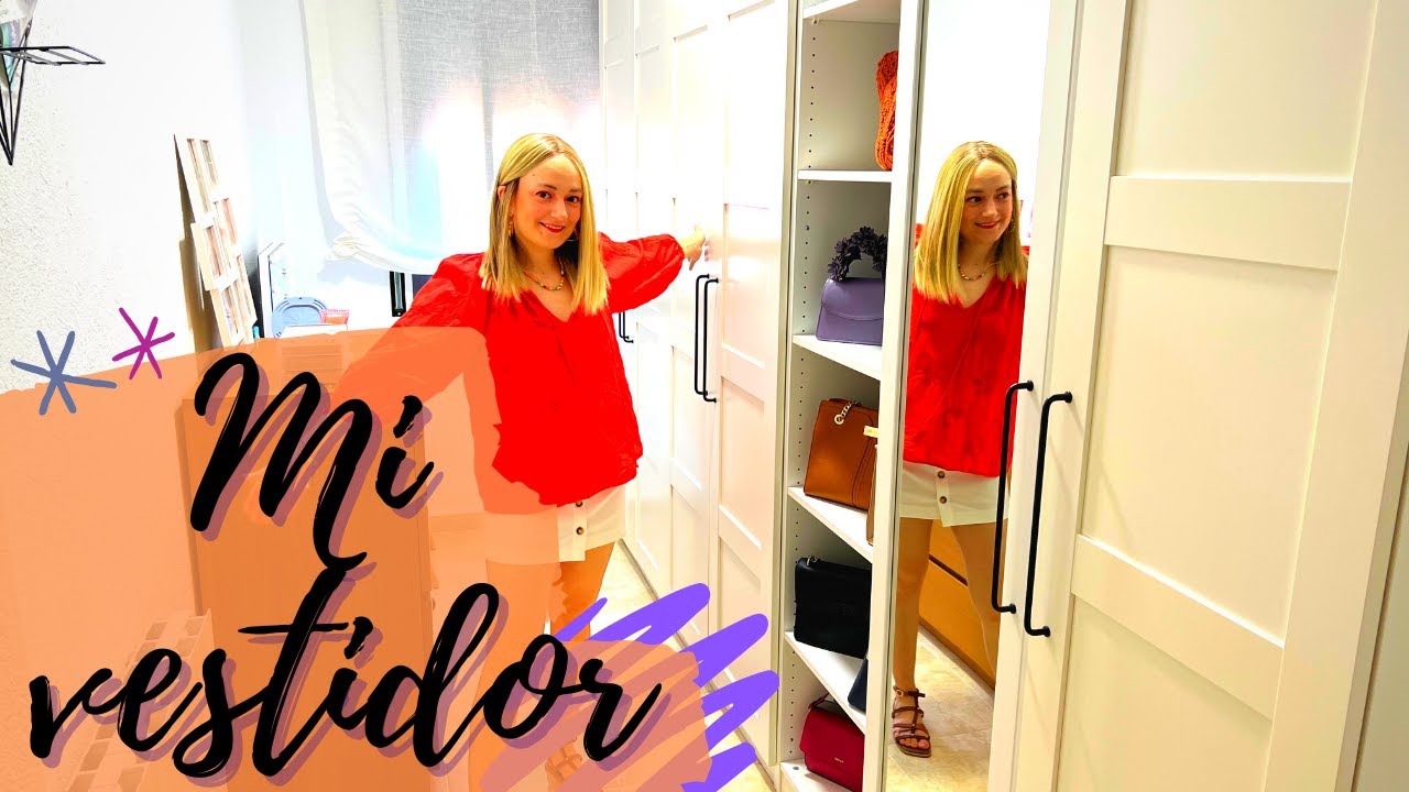 CLOSET TOUR | ¡El VESTIDOR de mis sueños, de IKEA! | El Toque de Rocío