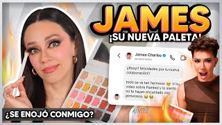 JAMES CHARLES ME MANDÓ UN MENSAJE Y ESTO PASÓ... Y SU NUEVA PALETA BASIC CANVAS! | PAINTED