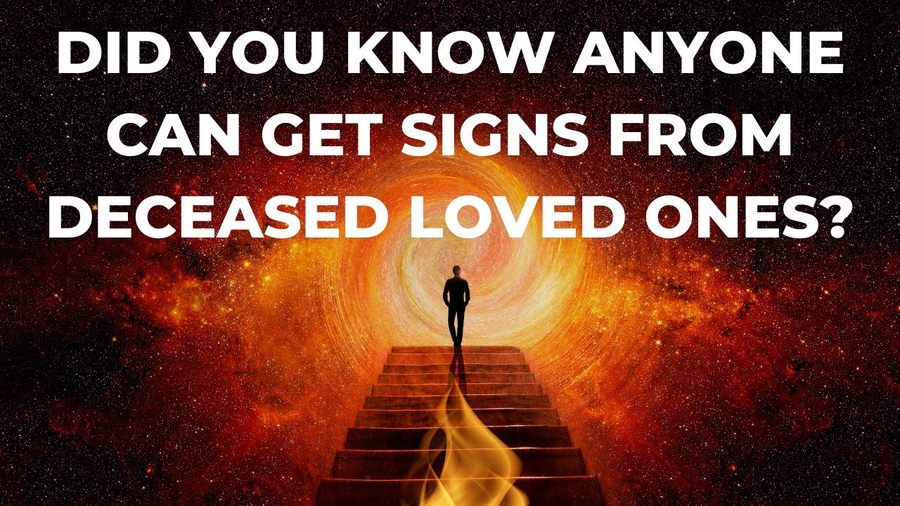 Did you know ANYONE can get signs from deceased loved ones? YouTube