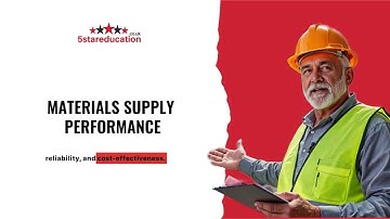 Level 6 NVQ CSM - MATERIALS SUPPLY PERFORMANCE