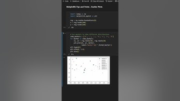 Versatile scatter plots using matplotlib