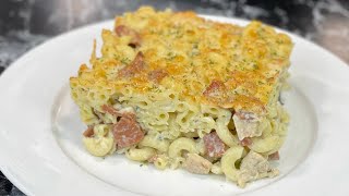 Redécouvrez les pâtes avec cette recette de gratin hyper crémeux et délicieux 👩🏻‍🍳