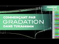 Commenant par gradation en tukadesign 2023  tutoriel dmo de gradation informatique  franais