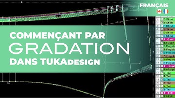 Français - Getting Started with Grading in TUKAdesign (2023) | Computer Grading Demo Tutorial