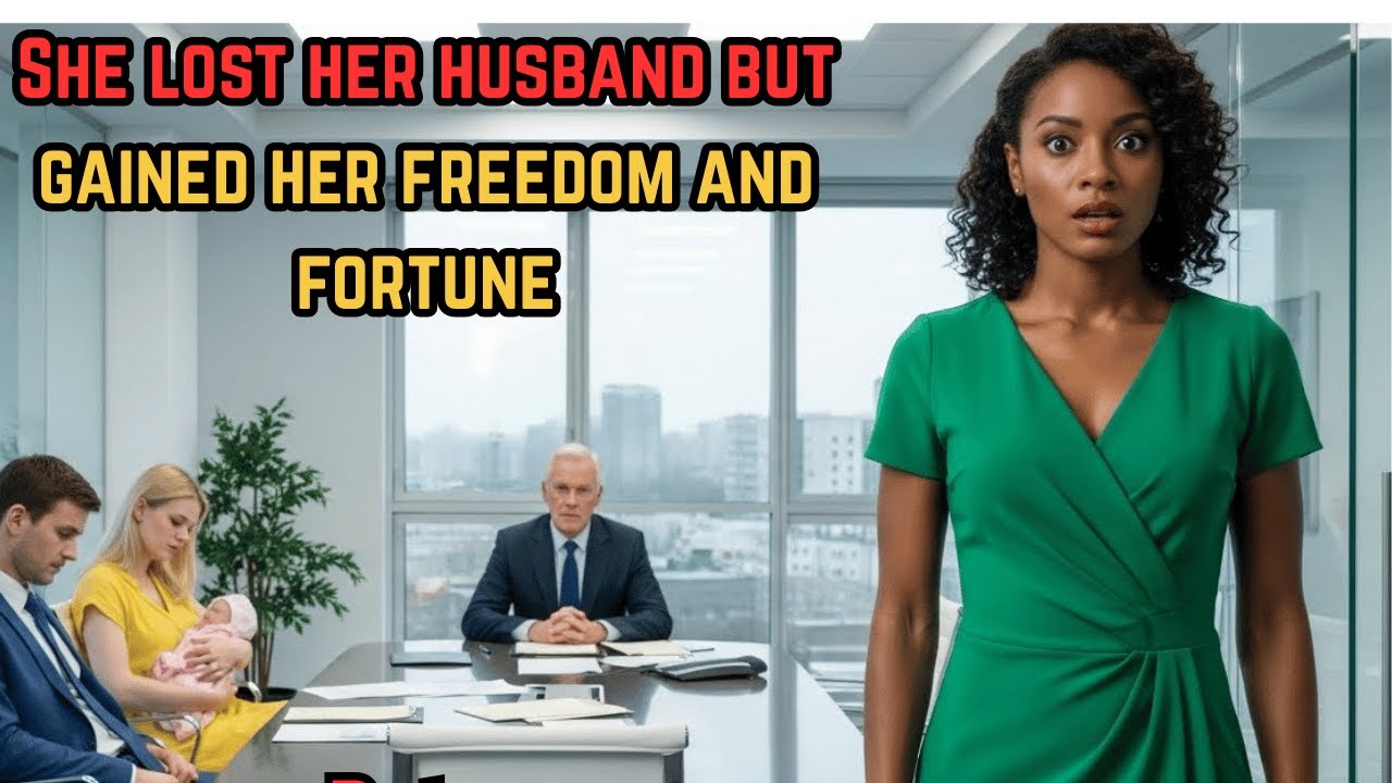 Wife came to the reading of the will, where her husband and mistress with their newborn child wait..