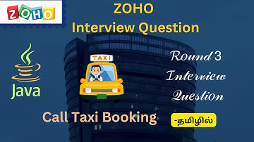 ZOHO Round 3 Interview program Call Taxi Booking | Learn Java with Understanding | CodeJavaVerse