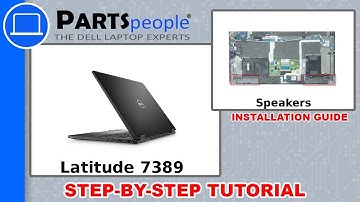 Dell Latitude 7390 (P29S002) Speakers How-To Video Tutorial