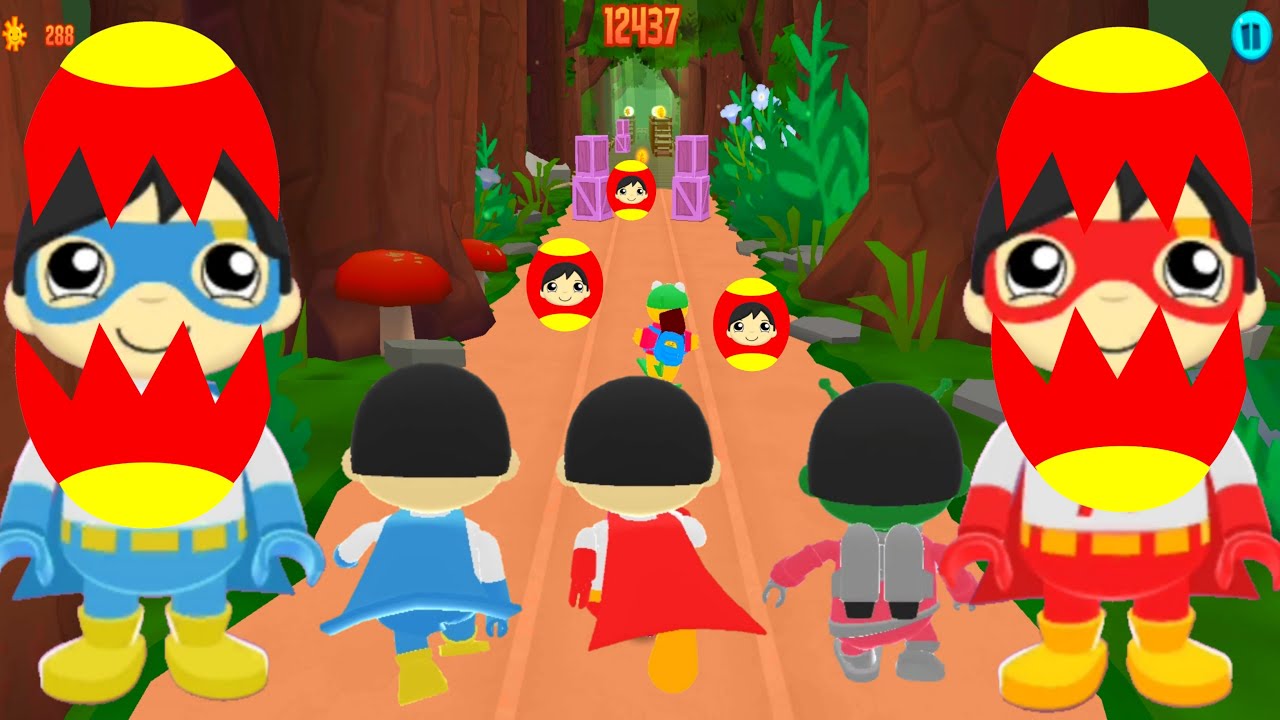 TAG WITH RYAN - Red Titan vs Blue Titan Walkthrough | Reverse Mode Gameplay