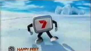 Channel Seven 2006 Tv Man Ident - Happy Feet