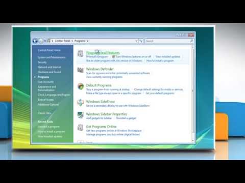 Windows® Vista: How to uninstall Java® in Internet Explorer® 7