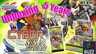 5 Years Old Cyber Ninja Squad Unboxing - TCG Buzz