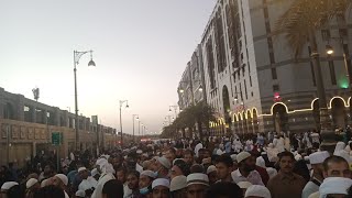صلاة عيد الفطر بالمدينة المنورة