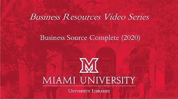 Business Source Complete (2020)