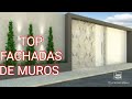  top fachadas de casas com muros