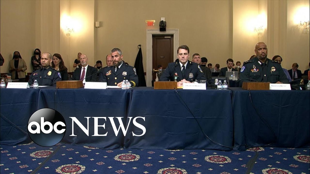 Officers on front lines of Jan. 6 riot testify in 1st select committee hearing