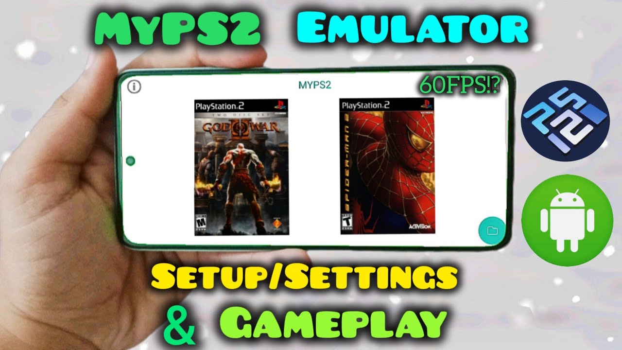 MyPS2 Emulator Android 🔥Setup/Best Settings/Gameplay | Play PS2 Games On Android