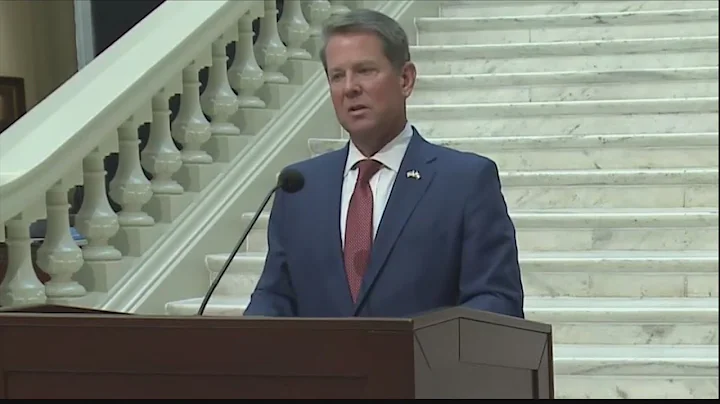 Gov. Kemp discusses masks