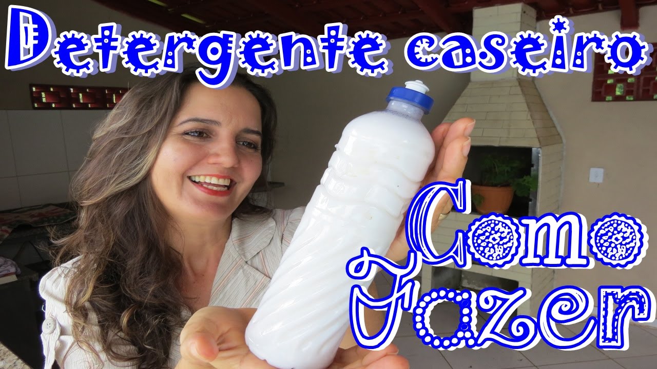 COMO FAZER DETERGENTE CASEIRO DE COCO, fácil, rápido e