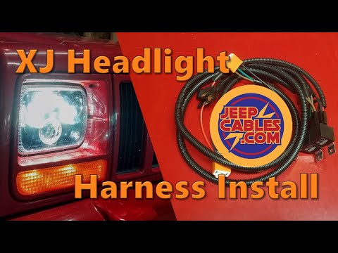 Jeep Cherokee Headlight Harness Upgrade | JeepCables