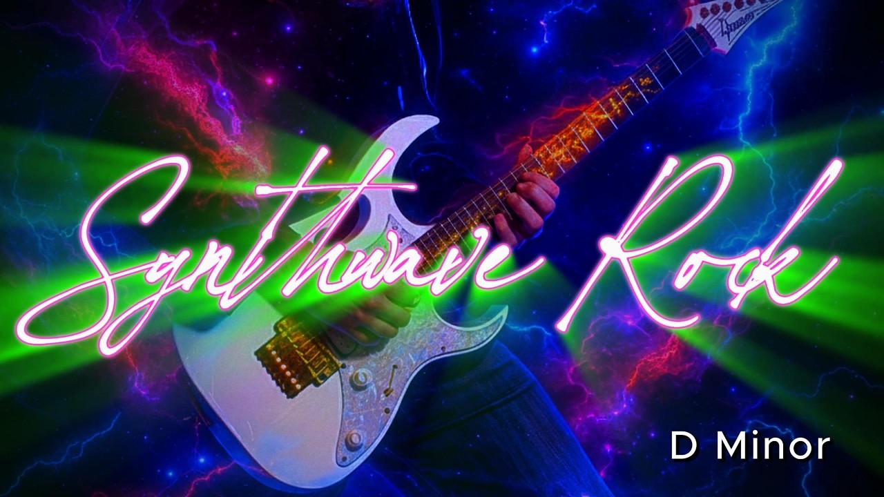 Download D Minor Synthwave Rock 🎸 | 80s Style Groove Jam MP3