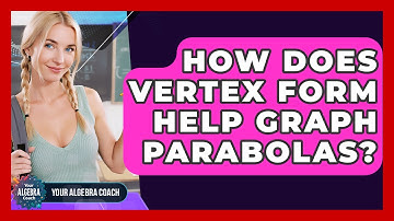 How Does Vertex Form Help Graph Parabolas? - Your Algebra Coach
