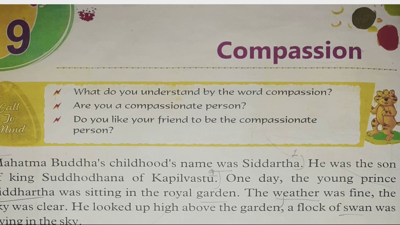 Compassion, Moral Value, Class 4th, Lesson 9 with Ms. Seema Sharma (B ...