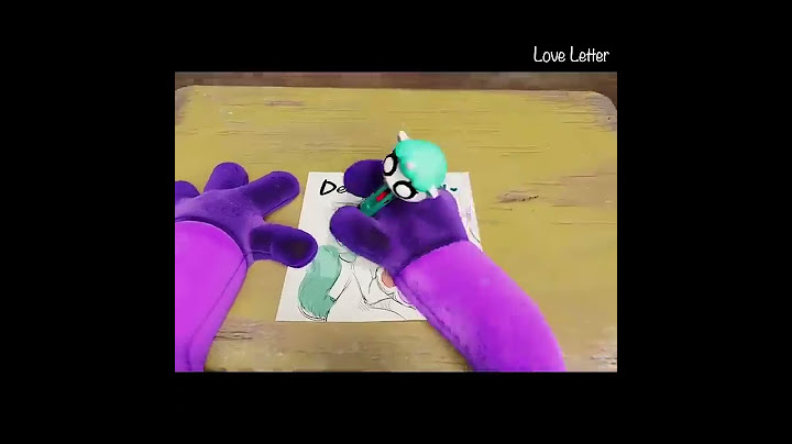LOVE LETTER - POPPY PLAYTIME CHAPTER 3 | GH'S ANIMATION → #ghs #poppy #love