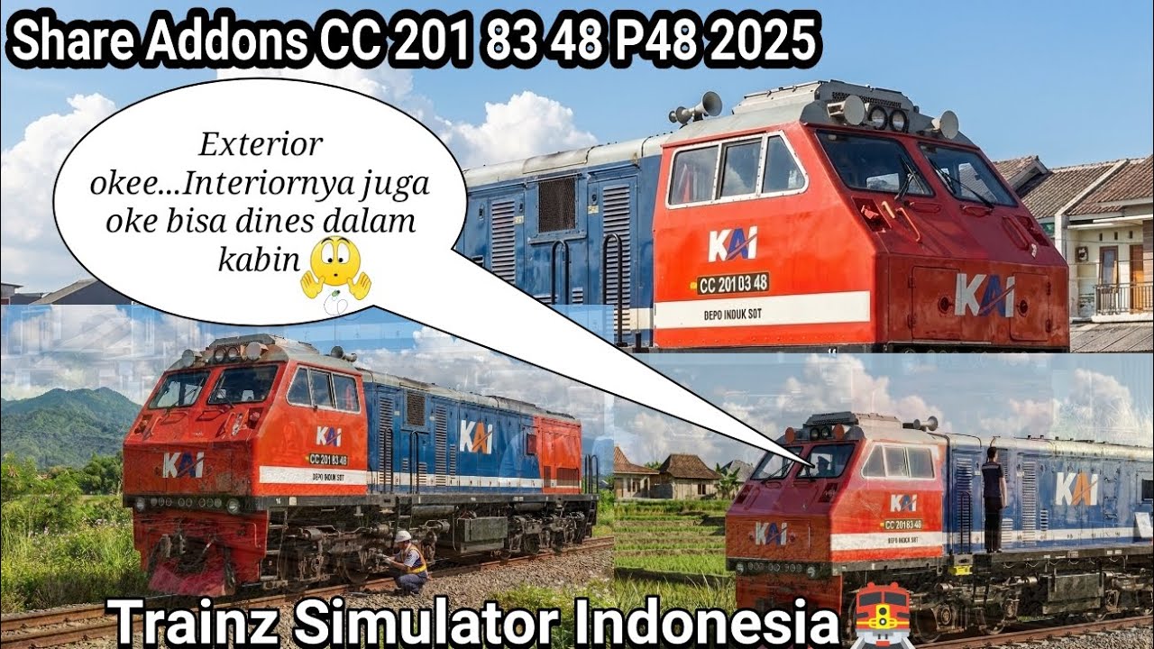 Share Addons Lokomotif CC 201 83 48 SDT 🌪🔥🤔