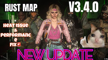 New Rust map Warzone mobile update 3.4.0 ! Max graphics gameplay iphone 14 pro max