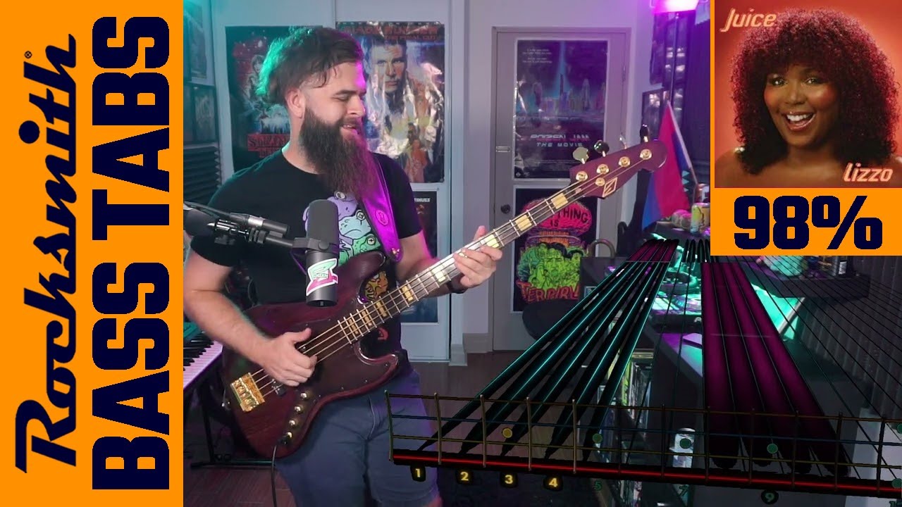 Lizzo Juice BASS Tabs & Cover YouTube
