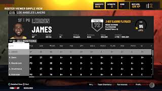 NBA 2K21: MYGM Lakers 04