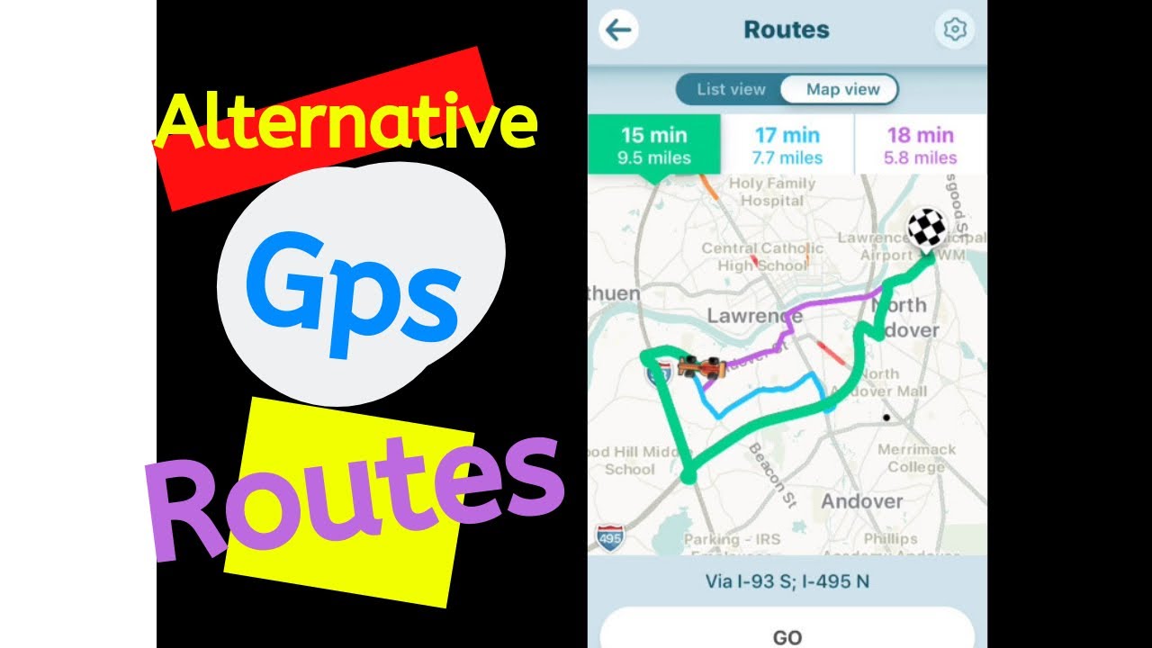 Waze App Alternative Routes YouTube Waze App Alternative Routes YouTube