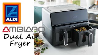 Aldi Specialbuys - Ambiano Dual Air Fryer - Fry me to the Moon! by Modern Family Life and Travel 1,293 views 1 month ago 8 minutes, 2 seconds