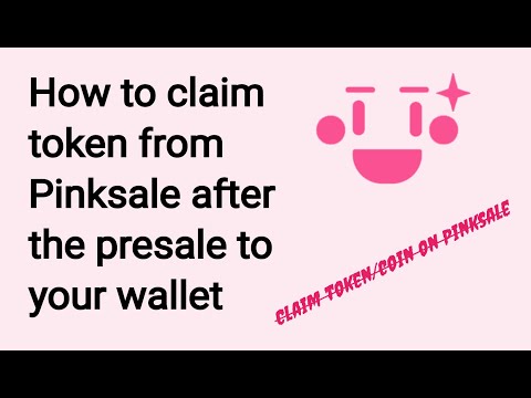 How to claim your token on Pinksale after presale (claim Ajevers token from pinksale) AJE