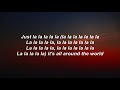 R3HAB x A Touch Of Class - All Around The World (La La La) (Lyrics)(10 stunden)