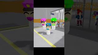 Police Family Escape roblox 😥 #roblox #obby