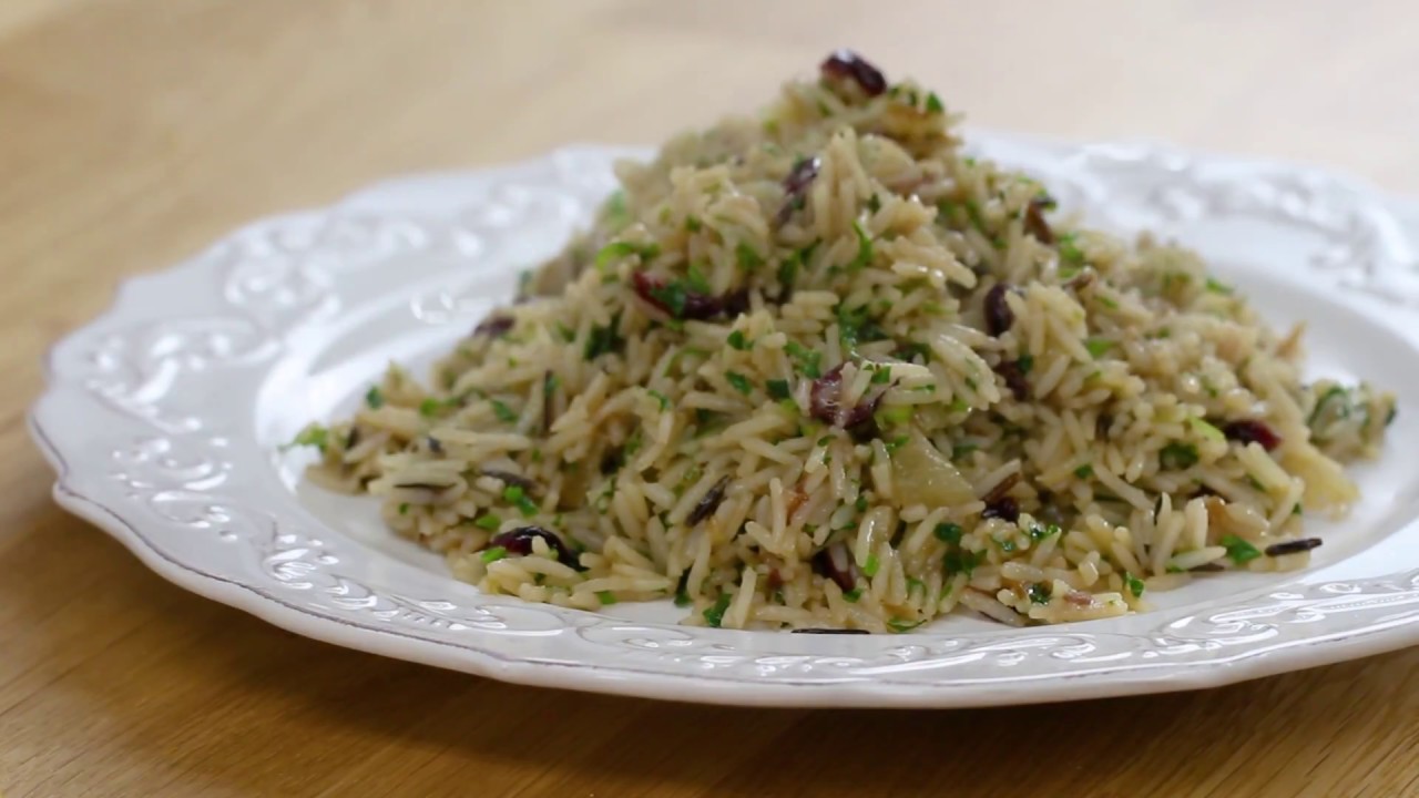 Wild Rice Pilaf with Dried Cranberries and Toasted Almonds Broil King